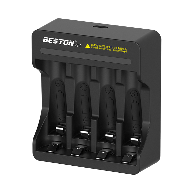 Beston 1.5V AA/AAA Rechargeable Lithium Battery Charger