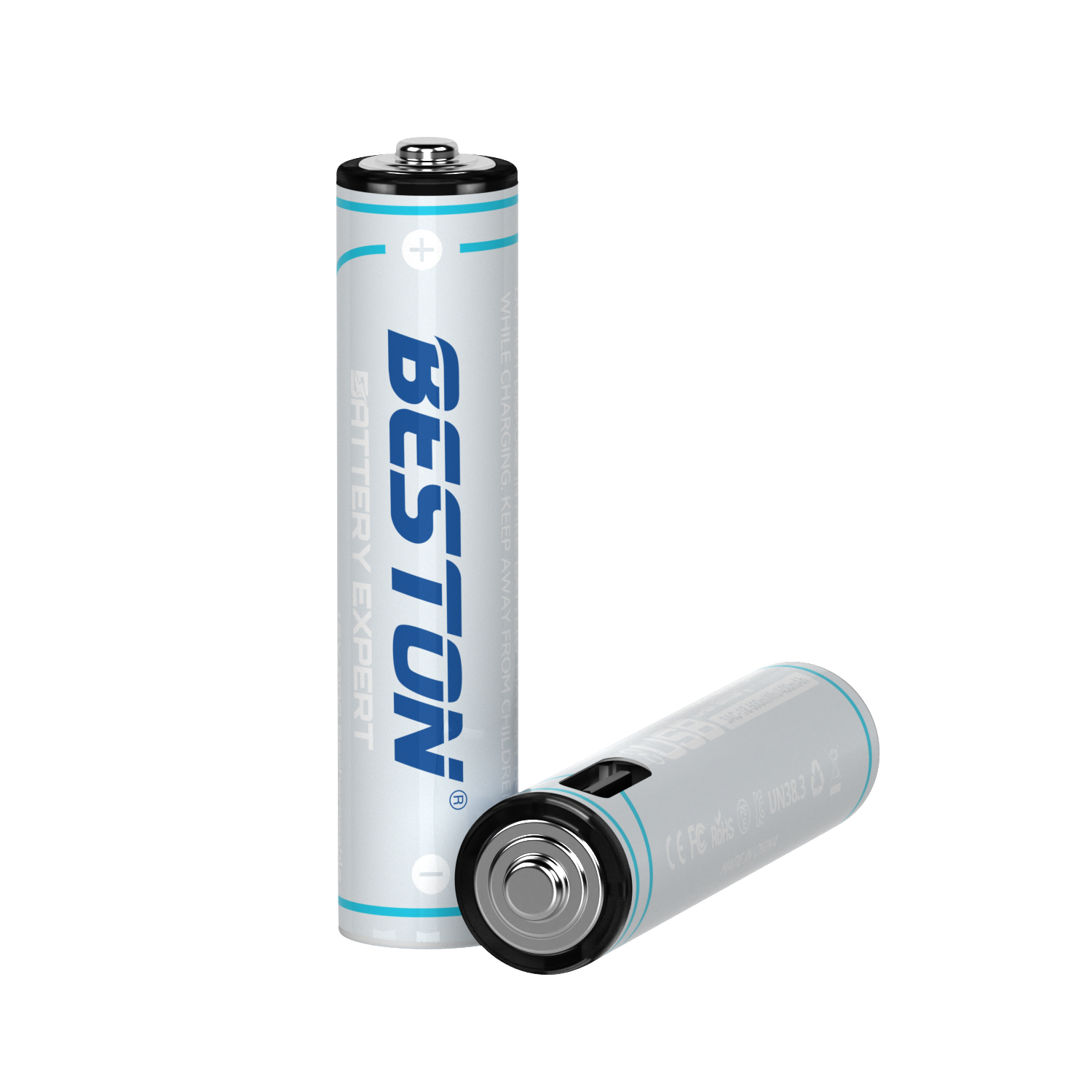 Beston USB 1.5V AAA Lithium Rechargeable Battery 600mWh