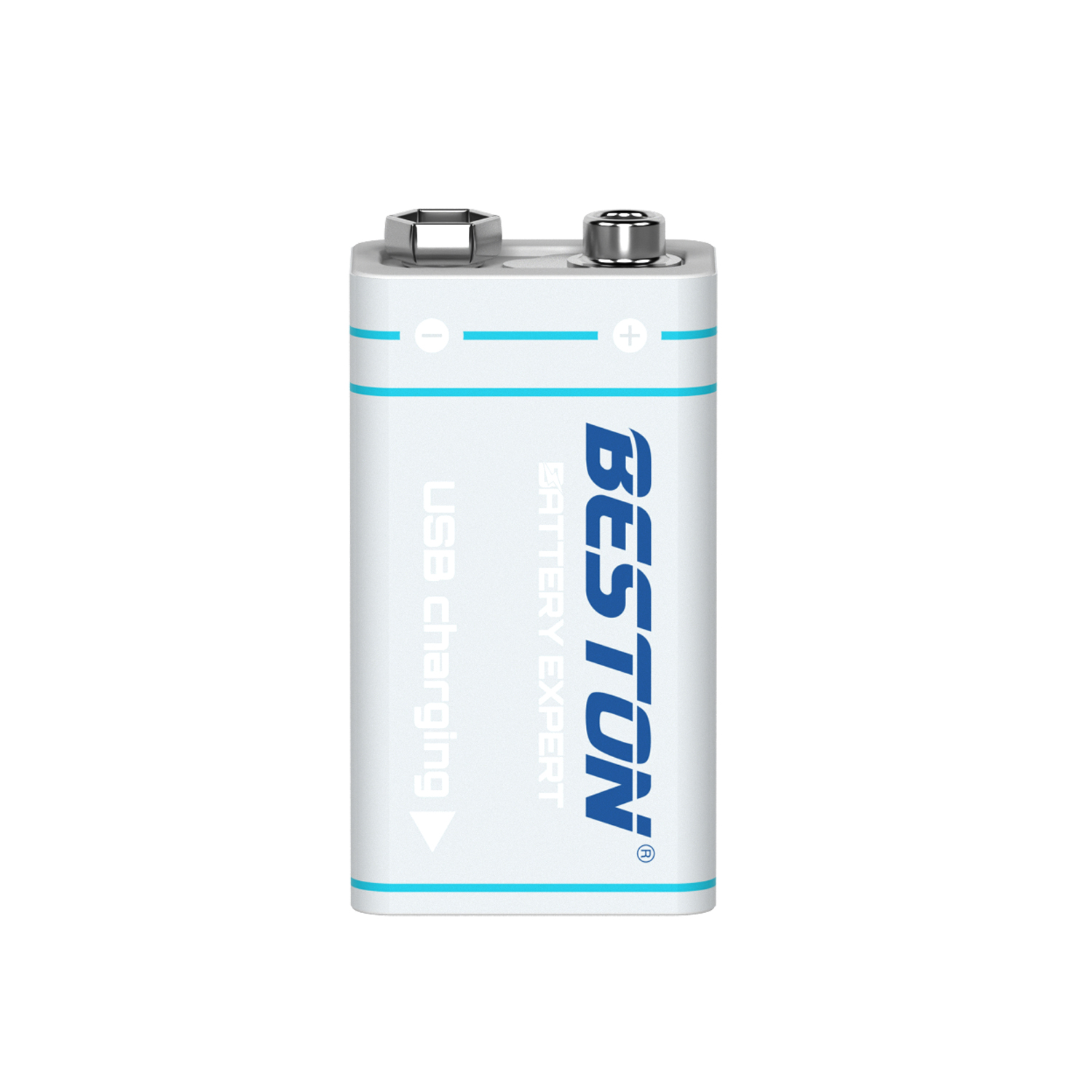 Beston USB 9V 1000mAh 可充电锂电池 Type-C