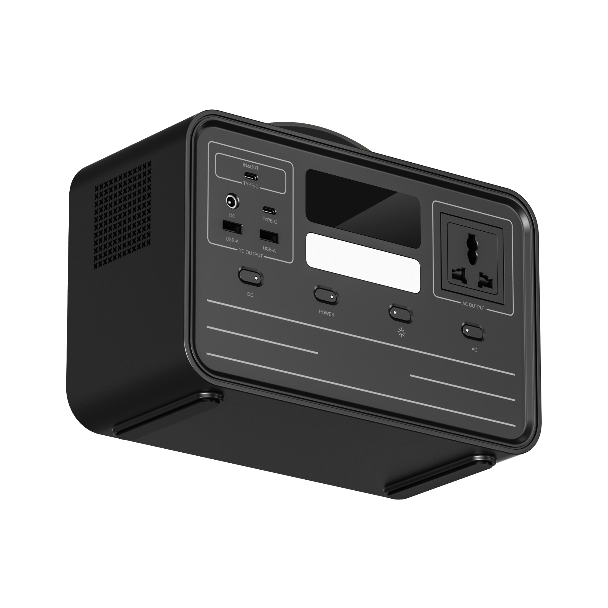 Beston China Factory 300W Lithium Battery Solar Energy Storage Mobile Power Supply For Home Outdoor Camping